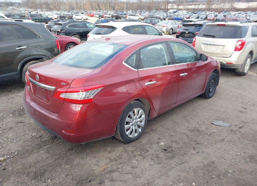 Photo 4 of 2015 Nissan Sentra FE+ S/S/SL/SR/SV (VIN 3N1AB7AP9FL672253)
