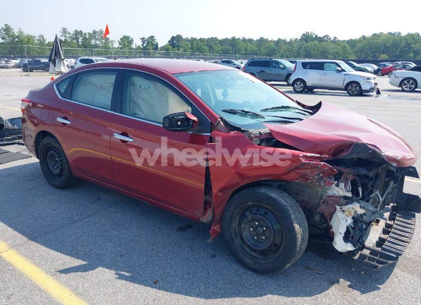 2015 Nissan Sentra SV (VIN 3N1AB7AP9FL692616) main photo