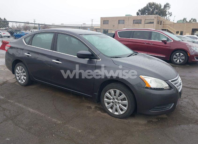 2015 Nissan Sentra SV (VIN 3N1AB7AP9FL696844) main photo