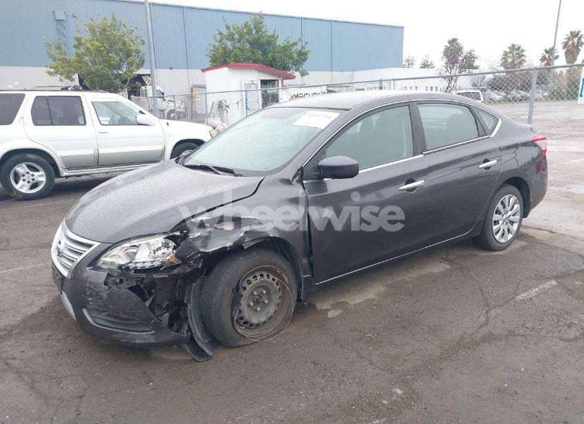 Photo 2 of 2015 Nissan Sentra SV (VIN 3N1AB7AP9FL696844)