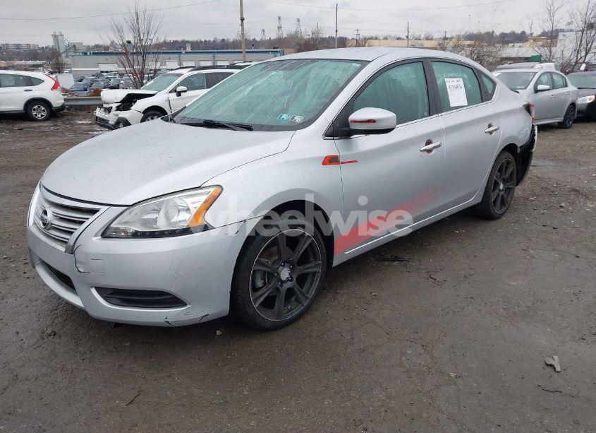 Photo 2 of 2015 Nissan Sentra FE+ S/S/SL/SR/SV (VIN 3N1AB7AP9FY244282)