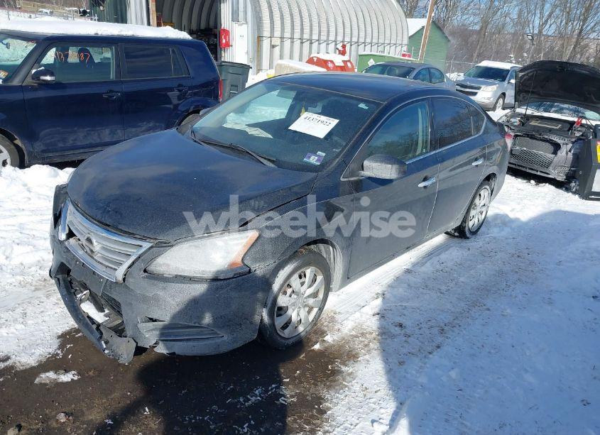 Photo 2 of 2015 Nissan Sentra FE+ S/S/SL/SR/SV (VIN 3N1AB7AP9FY248218)