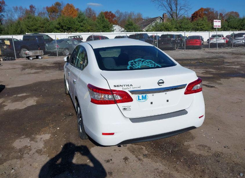 Photo 3 of 2015 Nissan Sentra FE+ S/S/SL/SR/SV (VIN 3N1AB7AP9FY249384)