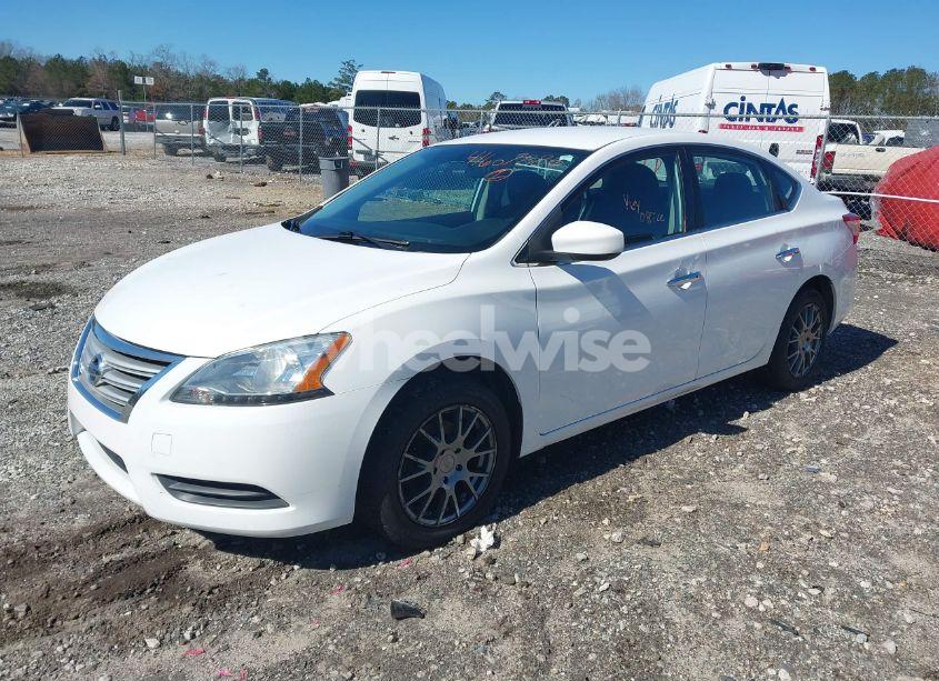 Photo 2 of 2015 Nissan Sentra FE+ S/S/SL/SR/SV (VIN 3N1AB7AP9FY273958)