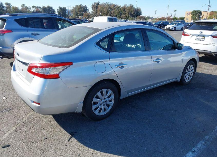 Photo 4 of 2015 Nissan Sentra S (VIN 3N1AB7AP9FY287892)