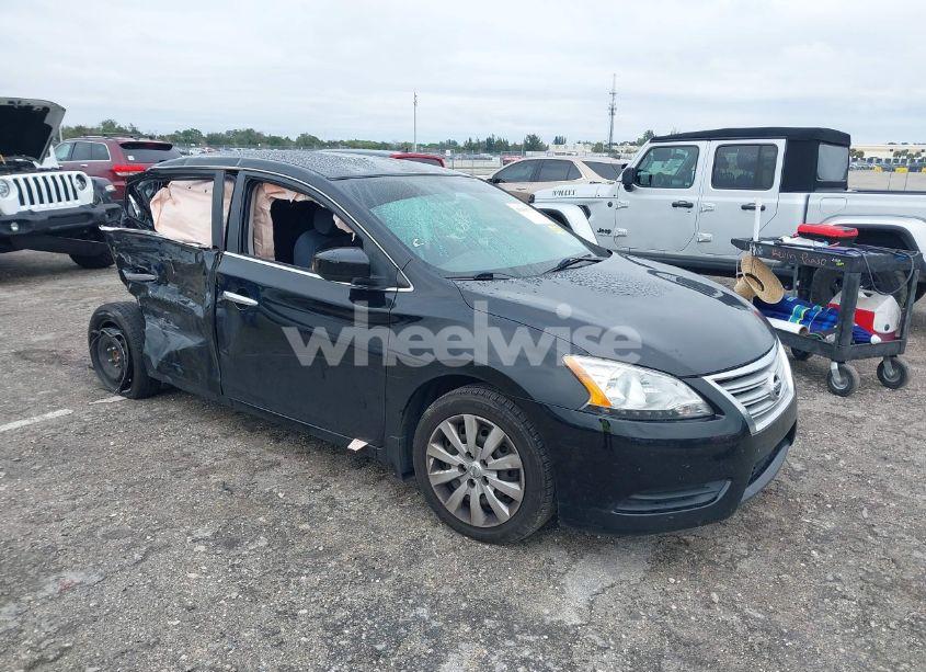 2015 Nissan Sentra S (VIN 3N1AB7AP9FY302102) main photo