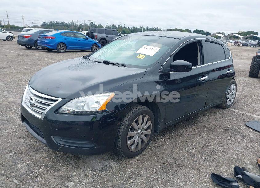 Photo 2 of 2015 Nissan Sentra S (VIN 3N1AB7AP9FY302102)