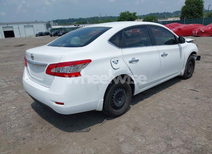 Photo 4 of 2015 Nissan Sentra S (VIN 3N1AB7AP9FY313858)