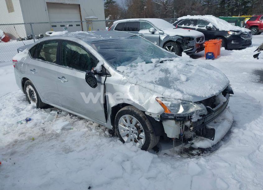 2015 Nissan Sentra S (VIN 3N1AB7AP9FY347587) main photo