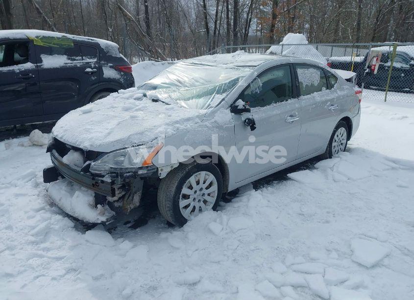 Photo 2 of 2015 Nissan Sentra S (VIN 3N1AB7AP9FY347587)