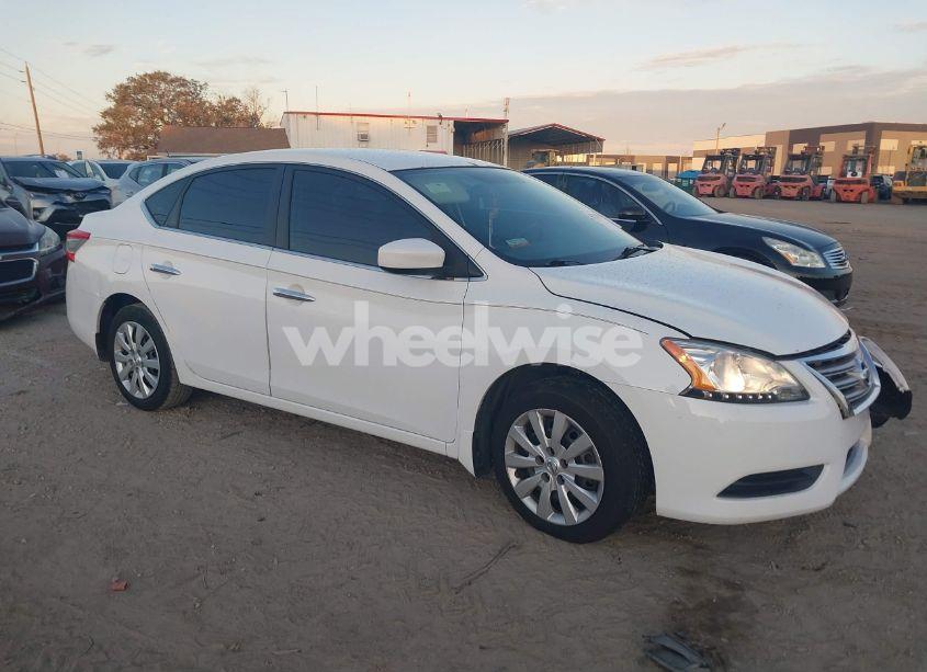 2015 Nissan Sentra S (VIN 3N1AB7AP9FY377060) main photo