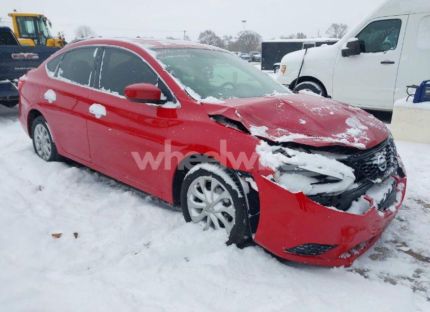 2018 Nissan Sentra SV (VIN 3N1AB7AP9JL616662) main photo
