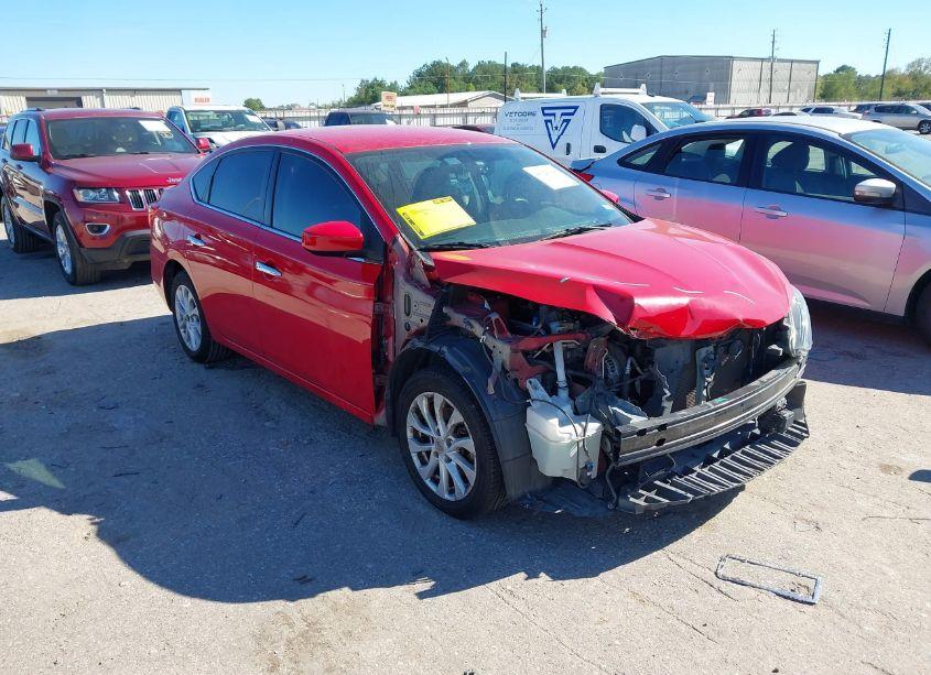 2018 Nissan Sentra SV (VIN 3N1AB7AP9JY226325) main photo