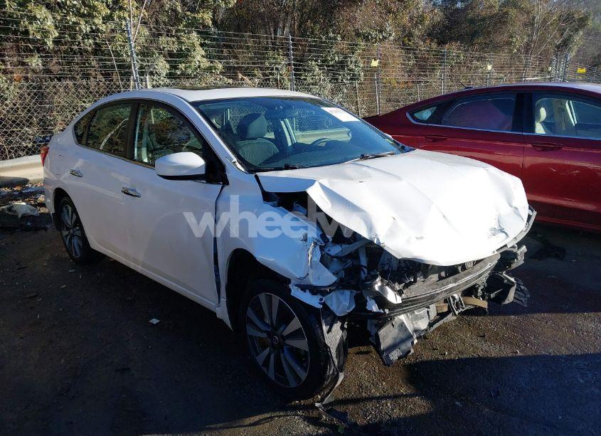 2019 Nissan Sentra SV (VIN 3N1AB7AP9KY317791) main photo