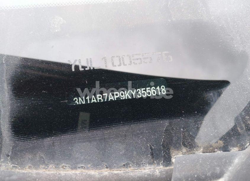 Photo 9 of 2019 Nissan Sentra S/SL/SR/SV (VIN 3N1AB7AP9KY355618)