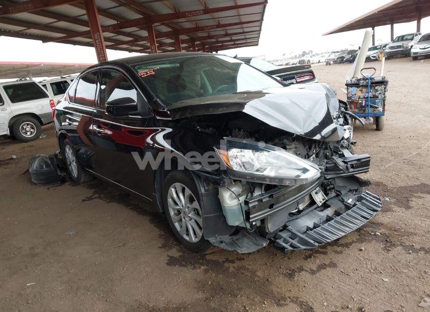 2019 Nissan Sentra SV (VIN 3N1AB7AP9KY387730) main photo