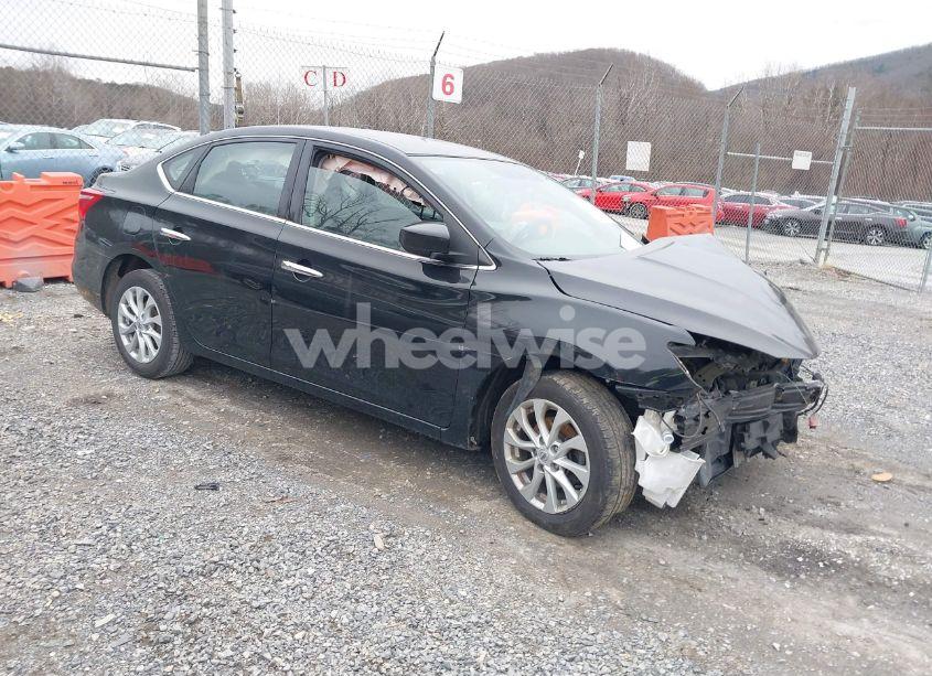 2019 Nissan Sentra SV (VIN 3N1AB7AP9KY427238) main photo