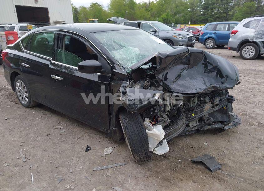 2019 Nissan Sentra S (VIN 3N1AB7AP9KY453483) main photo