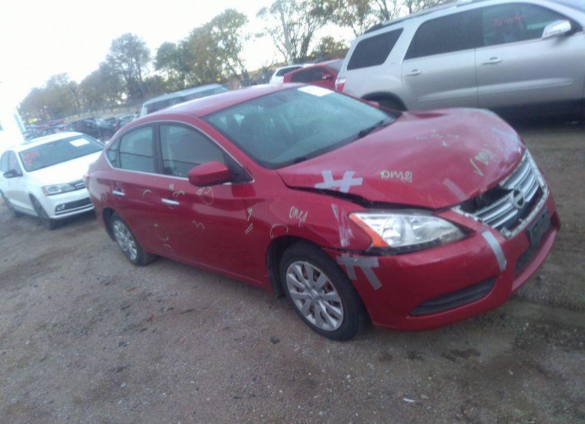 2013 Nissan Sentra SV (VIN 3N1AB7APXDL634351) main photo