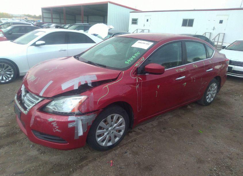 Photo 2 of 2013 Nissan Sentra SV (VIN 3N1AB7APXDL634351)