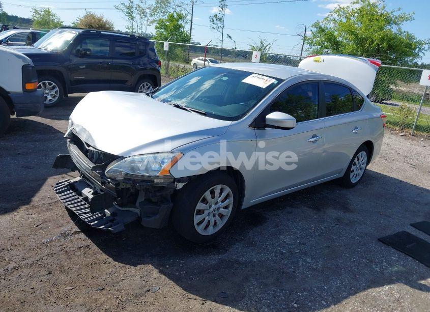 Photo 2 of 2013 Nissan Sentra SV (VIN 3N1AB7APXDL699460)
