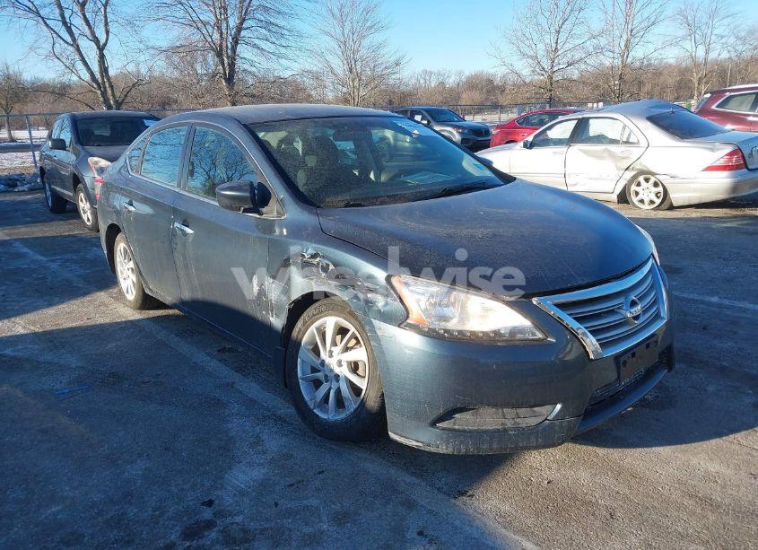 2013 Nissan Sentra S (VIN 3N1AB7APXDL753193) main photo