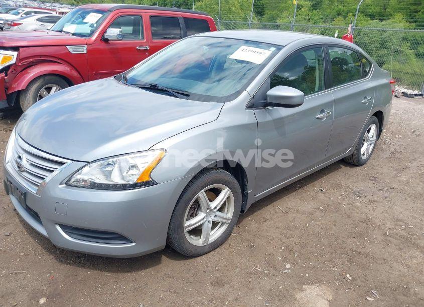 Photo 2 of 2013 Nissan Sentra SV (VIN 3N1AB7APXDL779602)