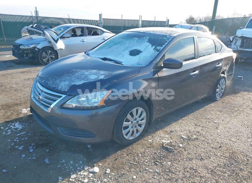 Photo 2 of 2014 Nissan Sentra S/SV/SR/SL (VIN 3N1AB7APXEL620399)