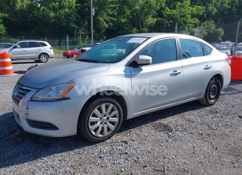 Photo 2 of 2014 Nissan Sentra S (VIN 3N1AB7APXEY208776)