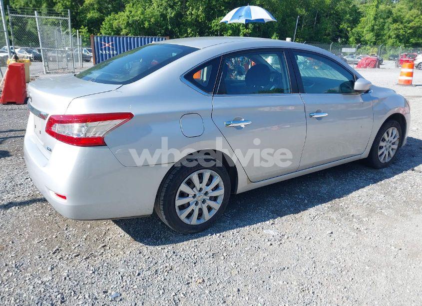 Photo 4 of 2014 Nissan Sentra S (VIN 3N1AB7APXEY208776)