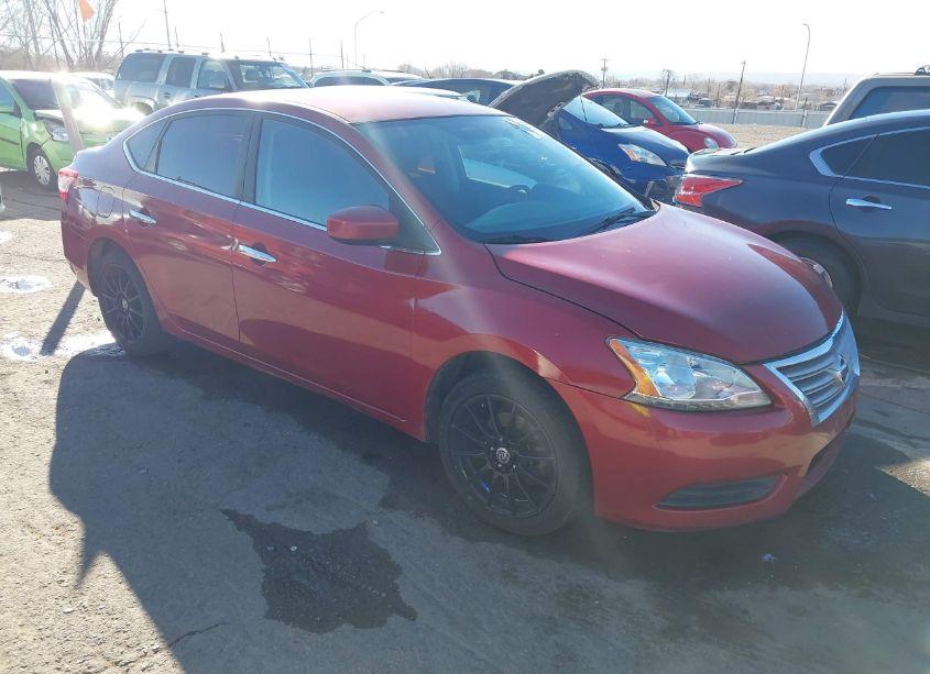 2014 Nissan Sentra SV (VIN 3N1AB7APXEY279623) main photo