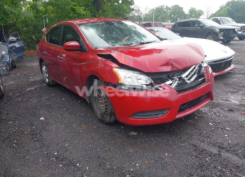 2014 Nissan Sentra SV (VIN 3N1AB7APXEY295028) main photo
