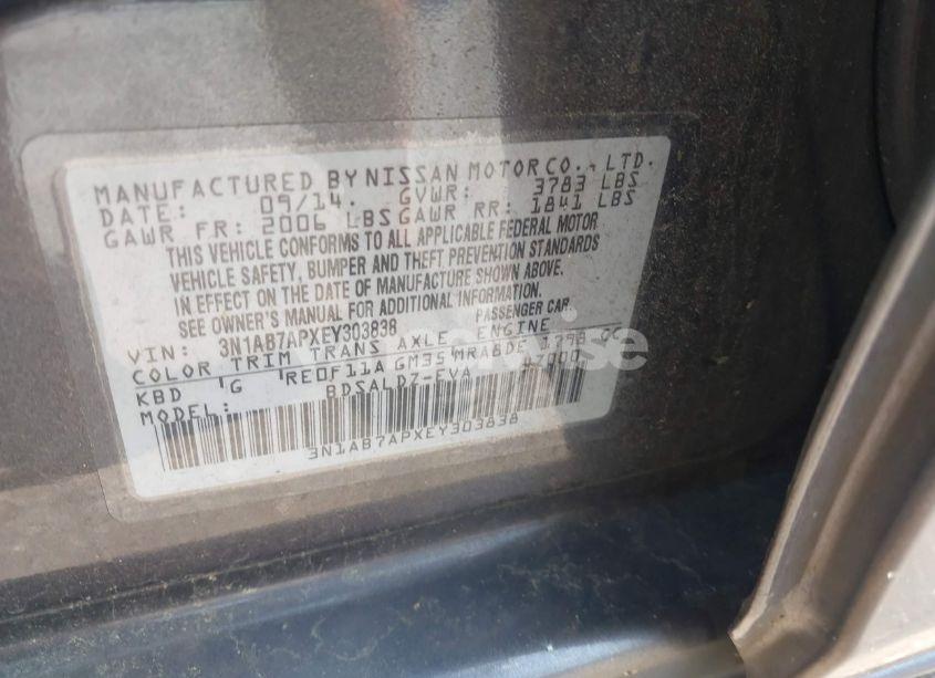 Photo 9 of 2014 Nissan Sentra SV (VIN 3N1AB7APXEY303838)