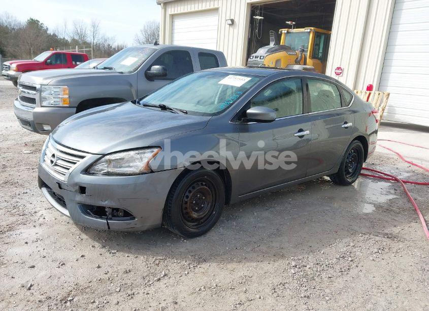 Photo 2 of 2015 Nissan Sentra FE+ S/S/SL/SR/SV (VIN 3N1AB7APXFL655798)