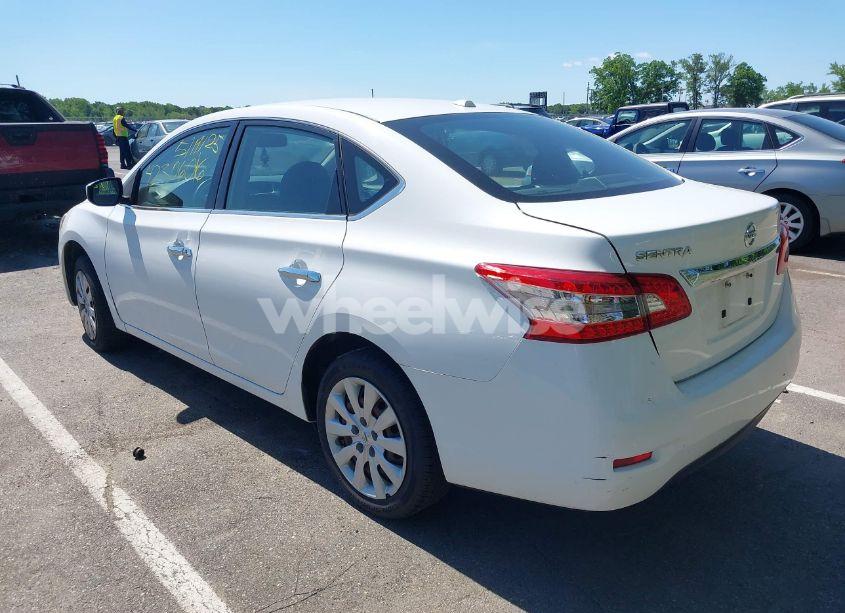Photo 3 of 2015 Nissan Sentra FE+ S/S/SL/SR/SV (VIN 3N1AB7APXFL668017)