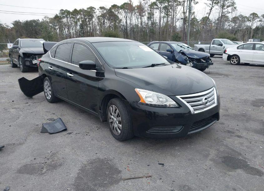 2015 Nissan Sentra SV (VIN 3N1AB7APXFL672715) main photo