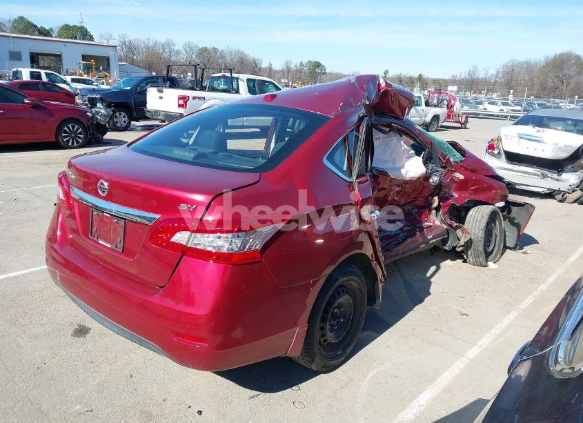 Photo 4 of 2015 Nissan Sentra SV (VIN 3N1AB7APXFL683889)