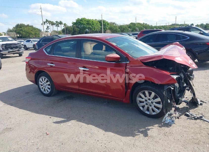 2015 Nissan Sentra SV (VIN 3N1AB7APXFL688221) main photo