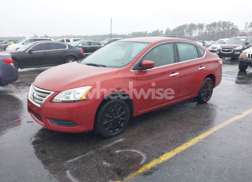 Photo 2 of 2015 Nissan Sentra FE+ S/S/SL/SR/SV (VIN 3N1AB7APXFY247756)