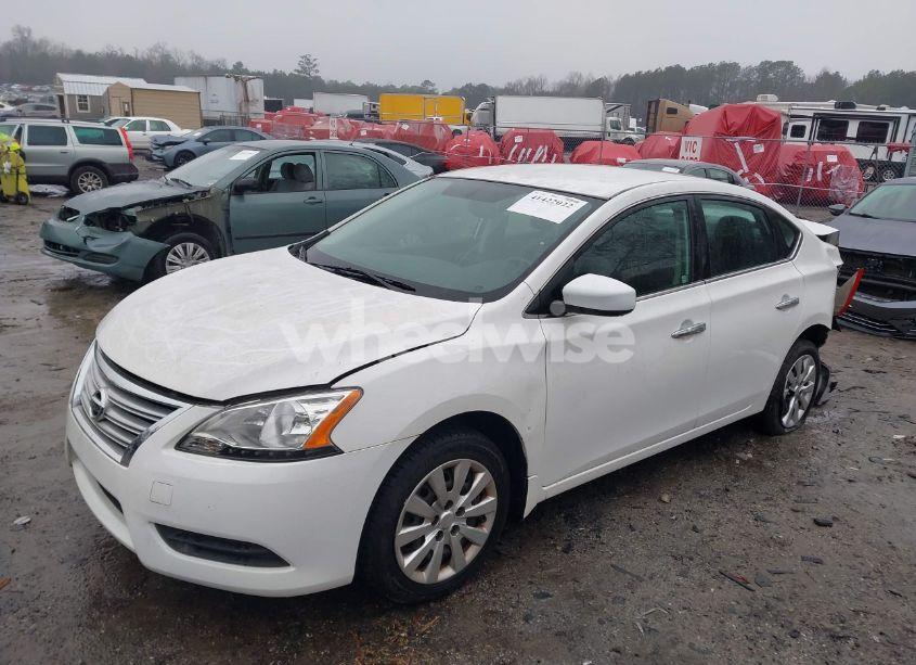 Photo 2 of 2015 Nissan Sentra S (VIN 3N1AB7APXFY292325)