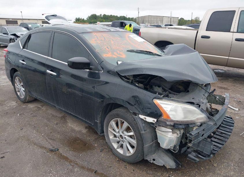 2015 Nissan Sentra SV (VIN 3N1AB7APXFY296309) main photo
