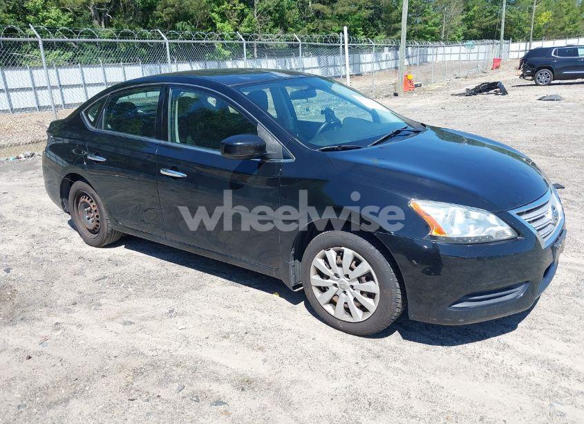 2015 Nissan Sentra S (VIN 3N1AB7APXFY302741) main photo
