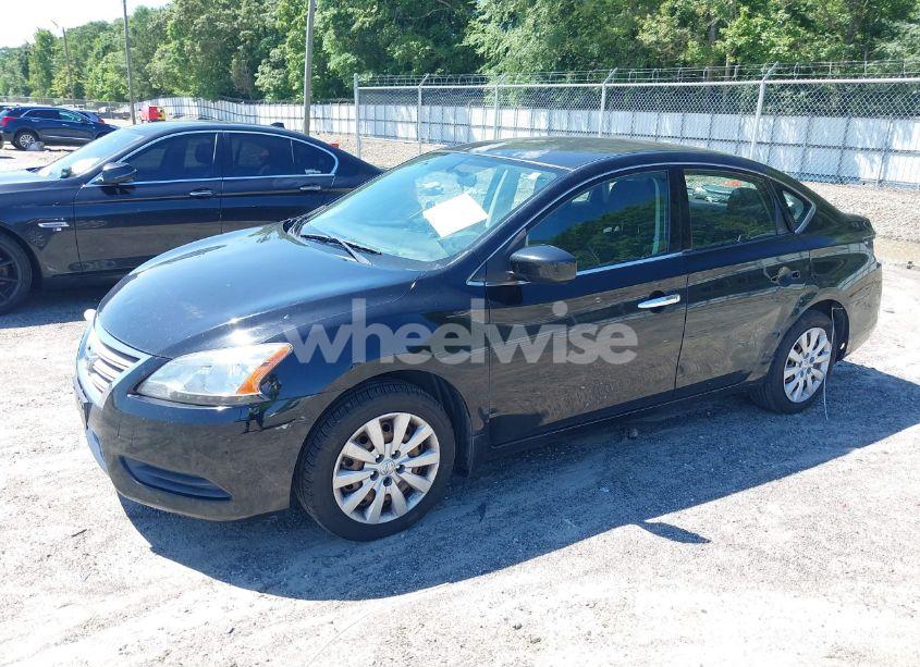 Photo 2 of 2015 Nissan Sentra S (VIN 3N1AB7APXFY302741)