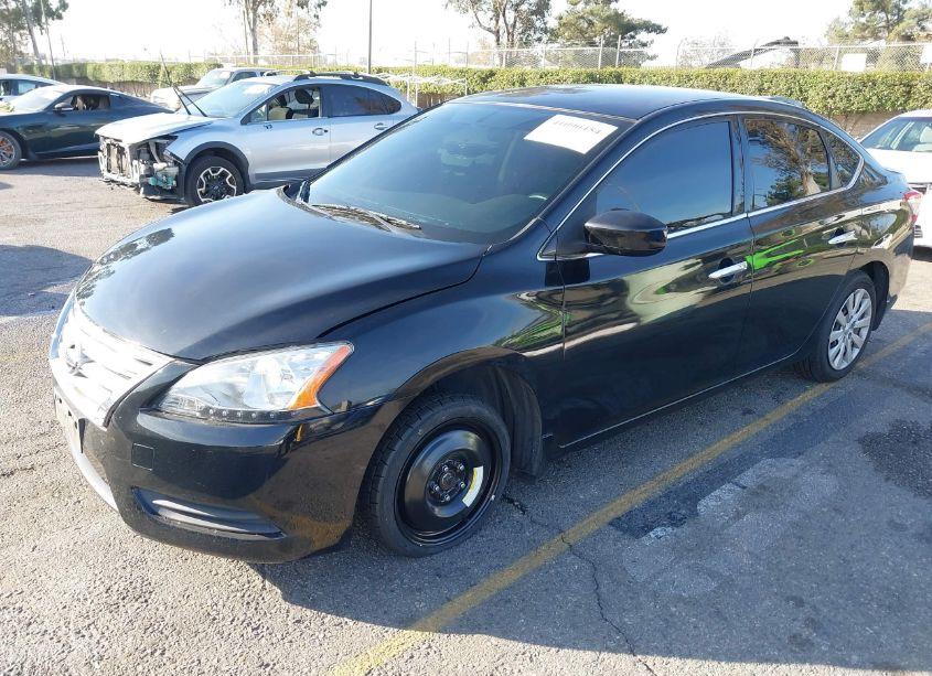 Photo 2 of 2015 Nissan Sentra S (VIN 3N1AB7APXFY318549)
