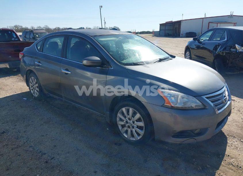 2015 Nissan Sentra S (VIN 3N1AB7APXFY348568) main photo