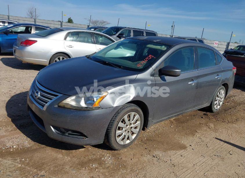 Photo 2 of 2015 Nissan Sentra S (VIN 3N1AB7APXFY348568)