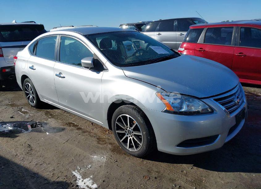 2015 Nissan Sentra S (VIN 3N1AB7APXFY349896) main photo