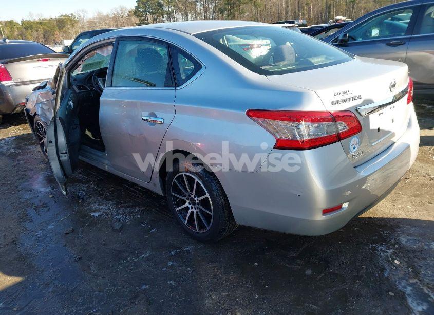 Photo 3 of 2015 Nissan Sentra S (VIN 3N1AB7APXFY349896)