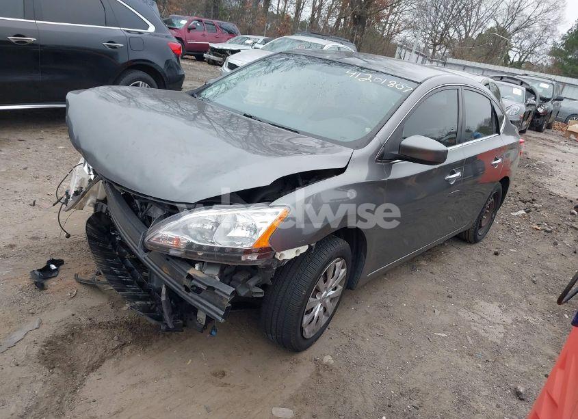 Photo 2 of 2015 Nissan Sentra S (VIN 3N1AB7APXFY351051)
