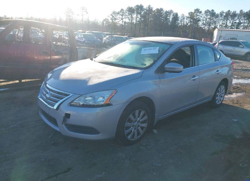 Photo 2 of 2015 Nissan Sentra S (VIN 3N1AB7APXFY360753)